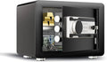 0.8 Cubic Feet Steel Security Safe with Lock Box N449215