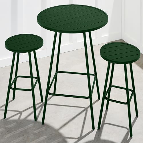 3-Piece Bar Height Patio Dining Set D1968