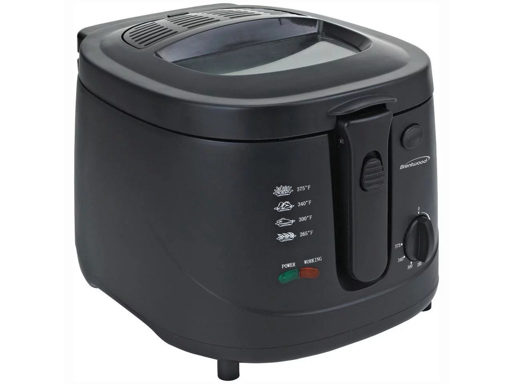 1500w 12-Cup Electric Deep Fryer, Black Z71220