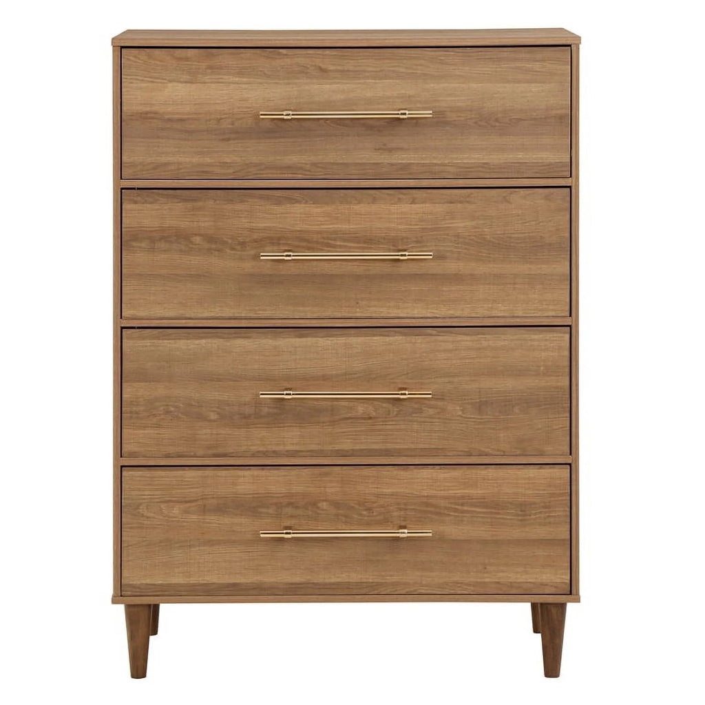 Farmhouse Wood 4-Drawer Chest S719